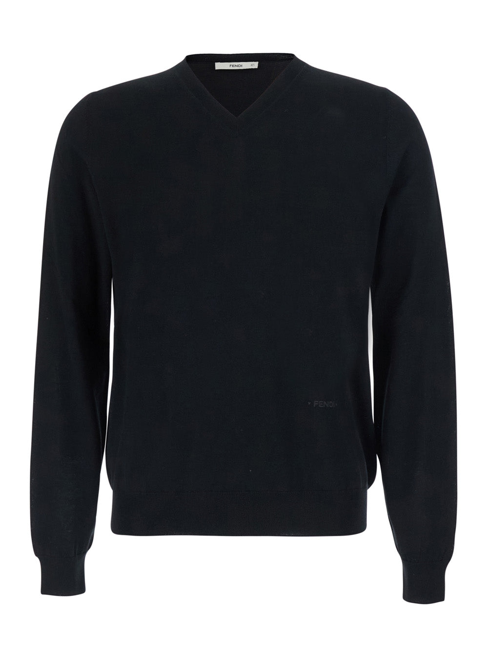 Fendi Men Look 26 Look 58 Wool V Neck FENDI