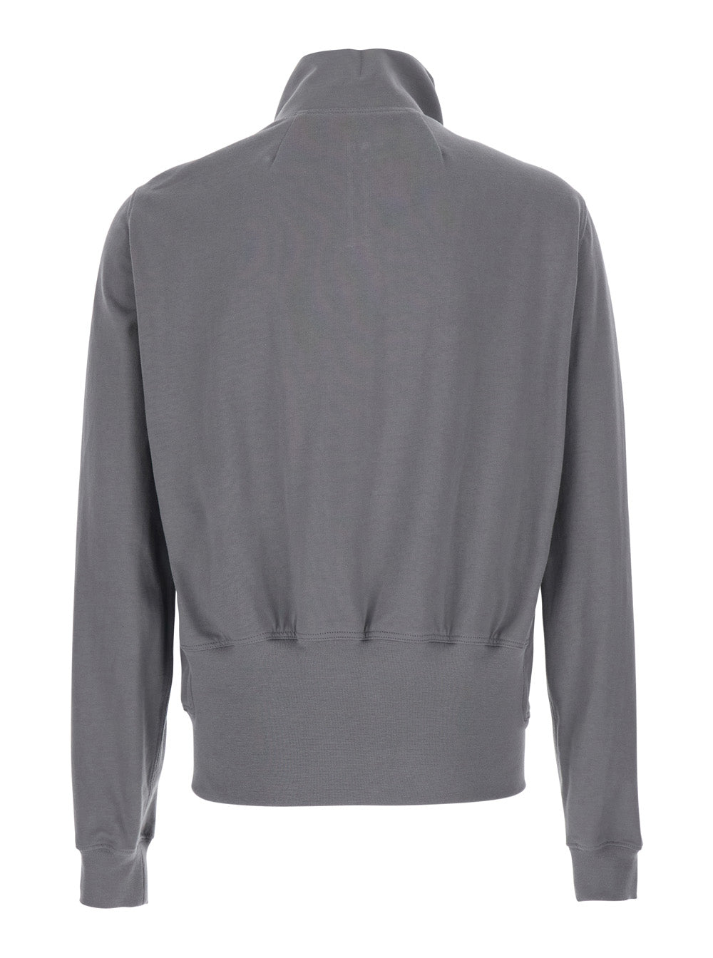 Rick Owens Men Bauhaus Jogger With Side Pockets, In Gray Cotton, Unisex RICK OWENS