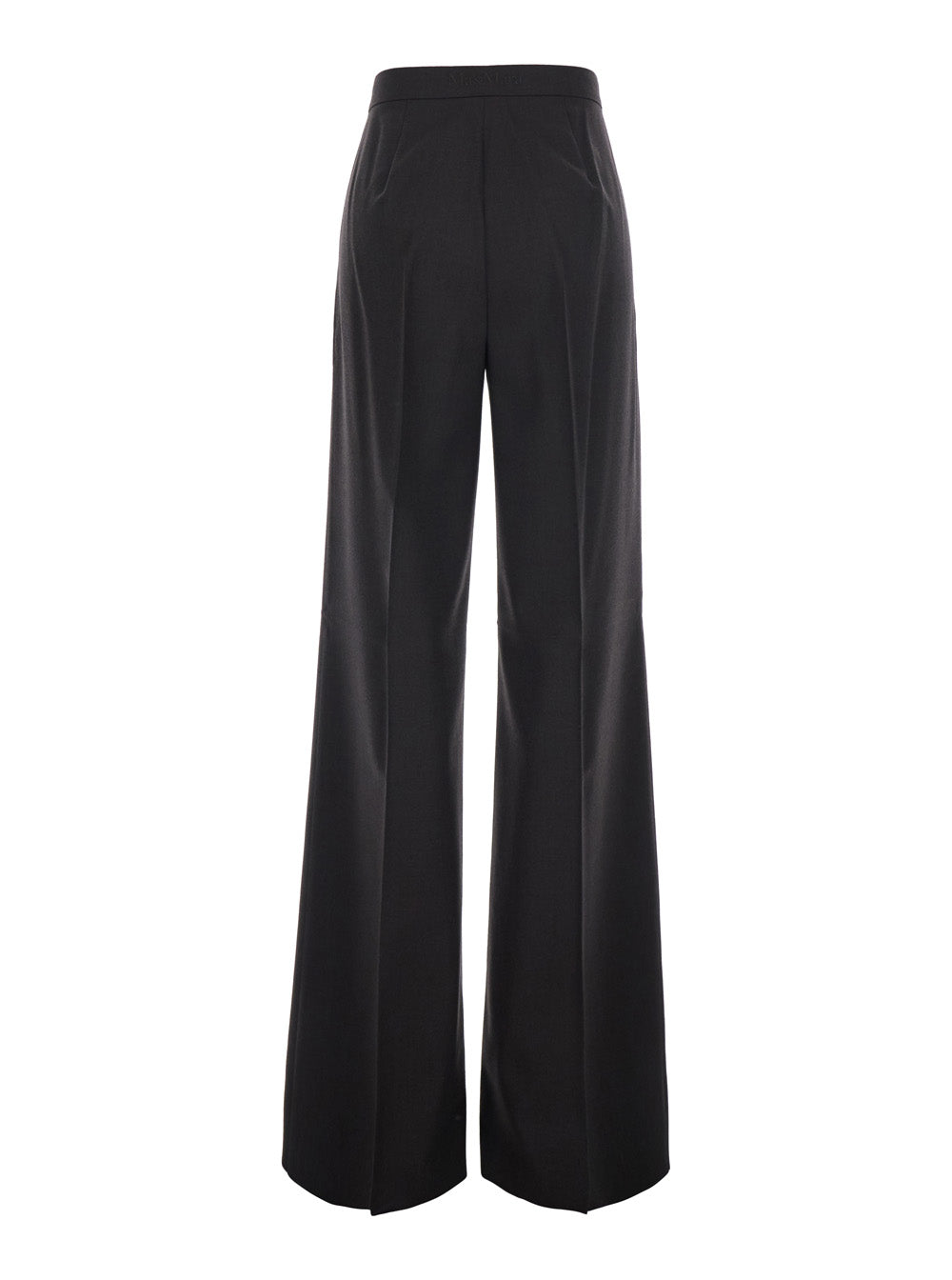 Max Mara Women 'Extra' Brown Trousera With Side Pockets In Stretch Wool For Women MAX MARA