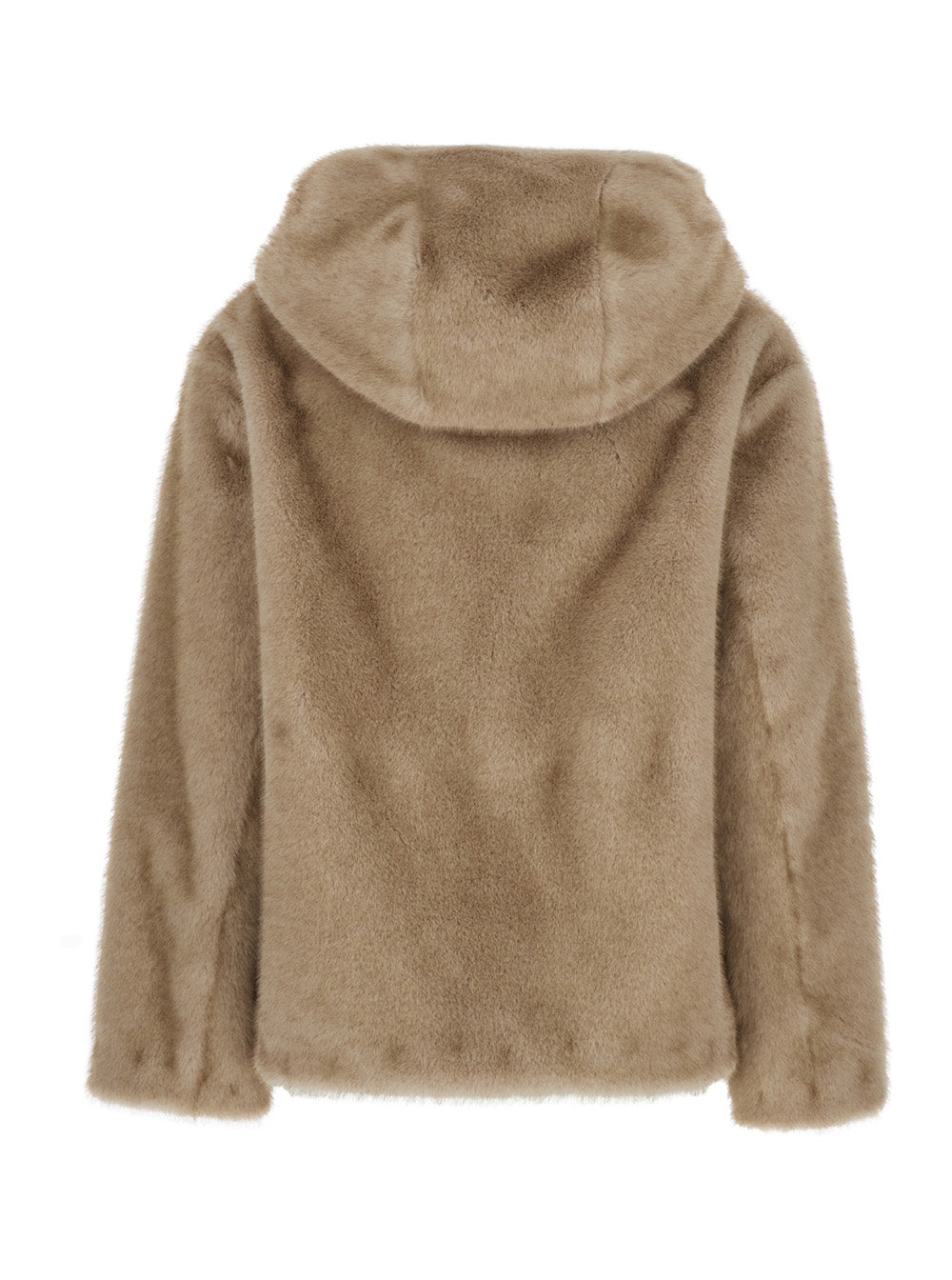 P.A.R.O.S.H. Women Beige Jacket With Front Closure And Long Sleeves In Fabric. Color Beige. Women. P.A.R.O.S.H.