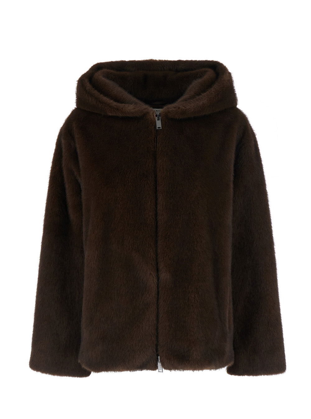 P.A.R.O.S.H. Women Jacket P.A.R.O.S.H. Brown In Tech Fabric With Front Closure And Pockets, Women P.A.R.O.S.H.