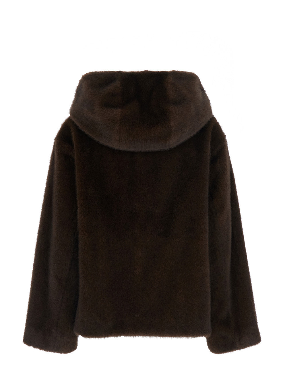 P.A.R.O.S.H. Women Jacket P.A.R.O.S.H. Brown In Tech Fabric With Front Closure And Pockets, Women P.A.R.O.S.H.