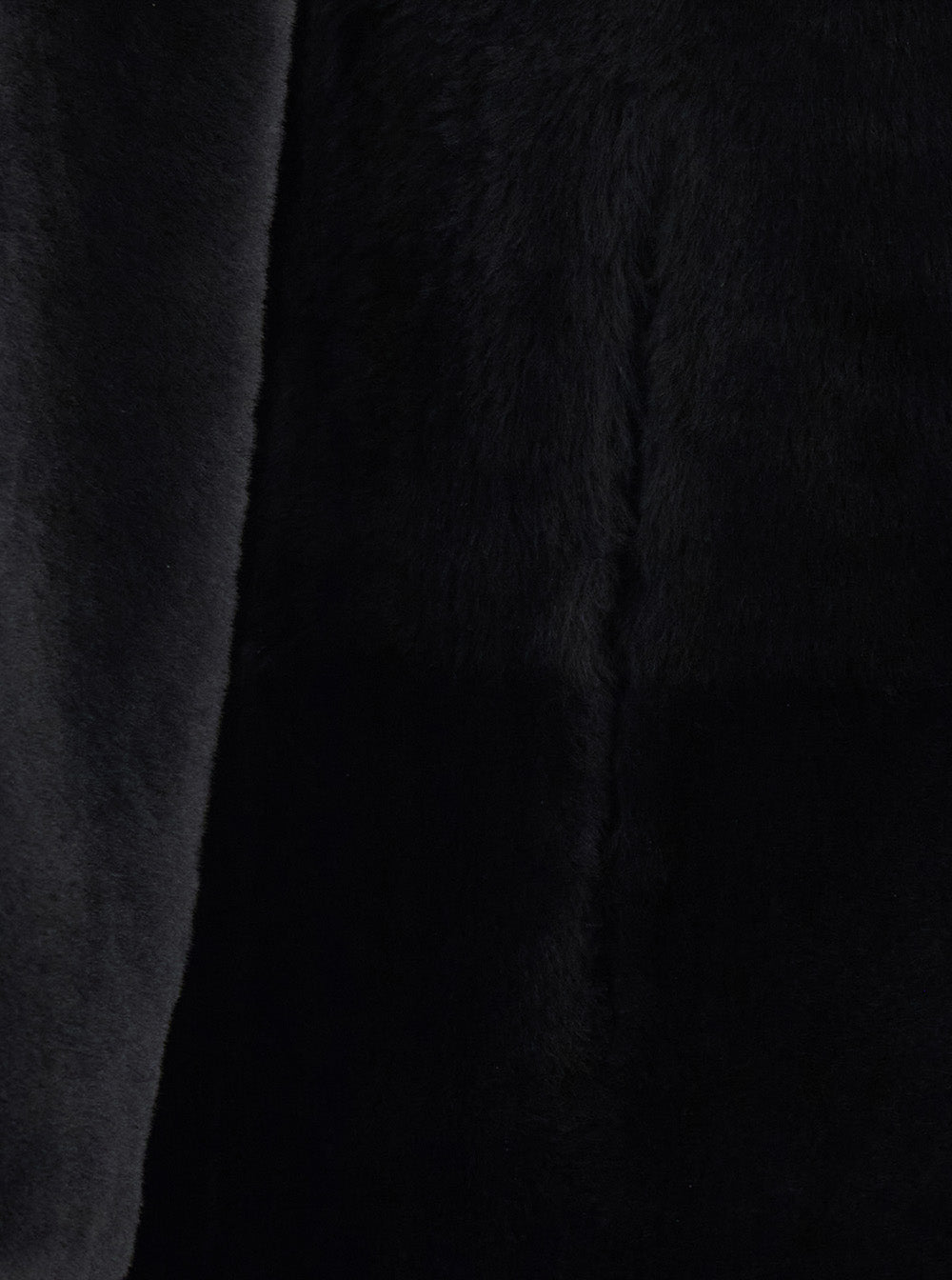 Yves Salomon Women Brown Shearling Coat With Round Collar And Snap Button Closure On The Front In Fur For Women YVES SALOMON