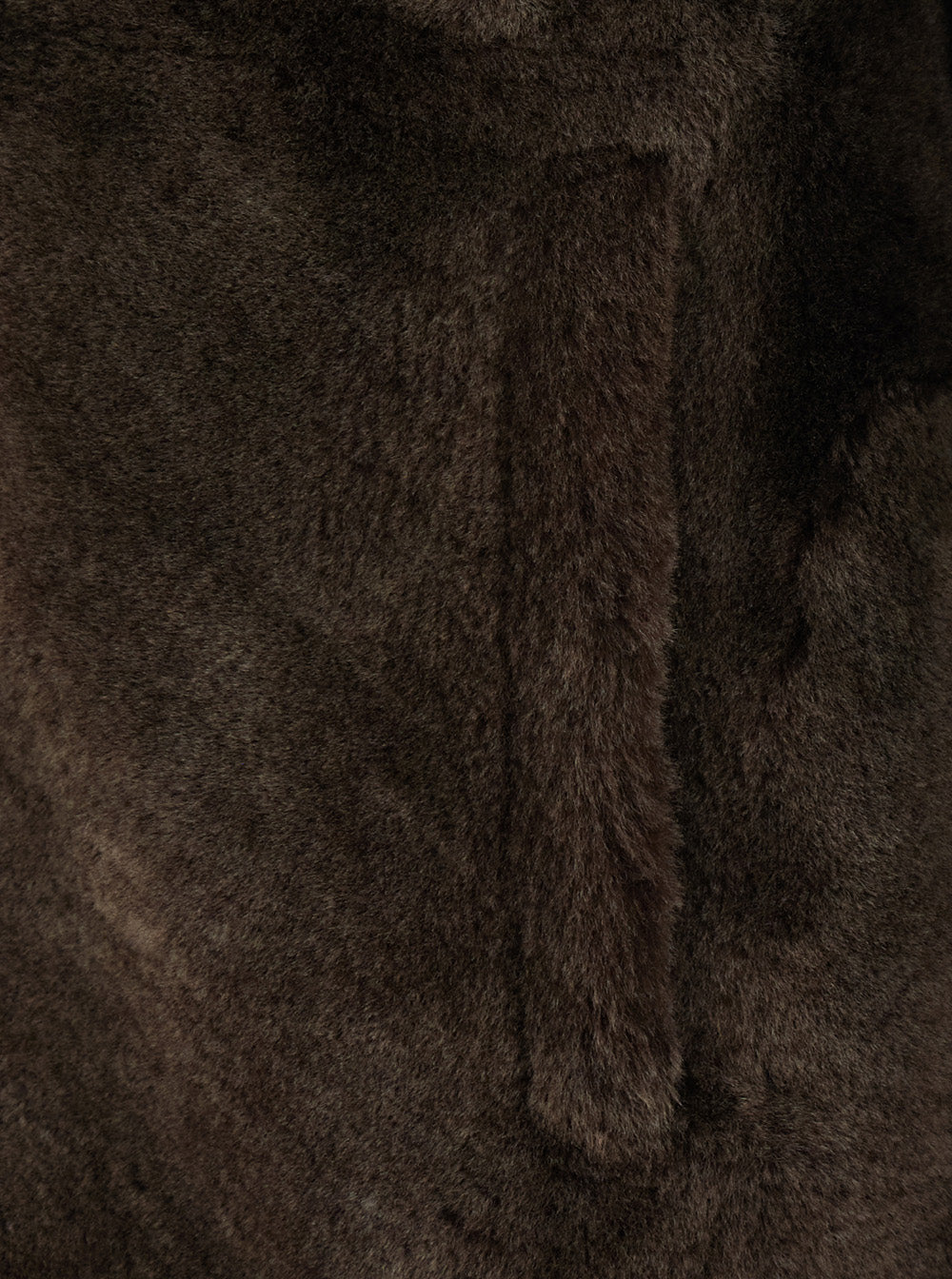 Yves Salomon Women Brown Shearling Jacket With Fixed Hood In Fur For Women YVES SALOMON