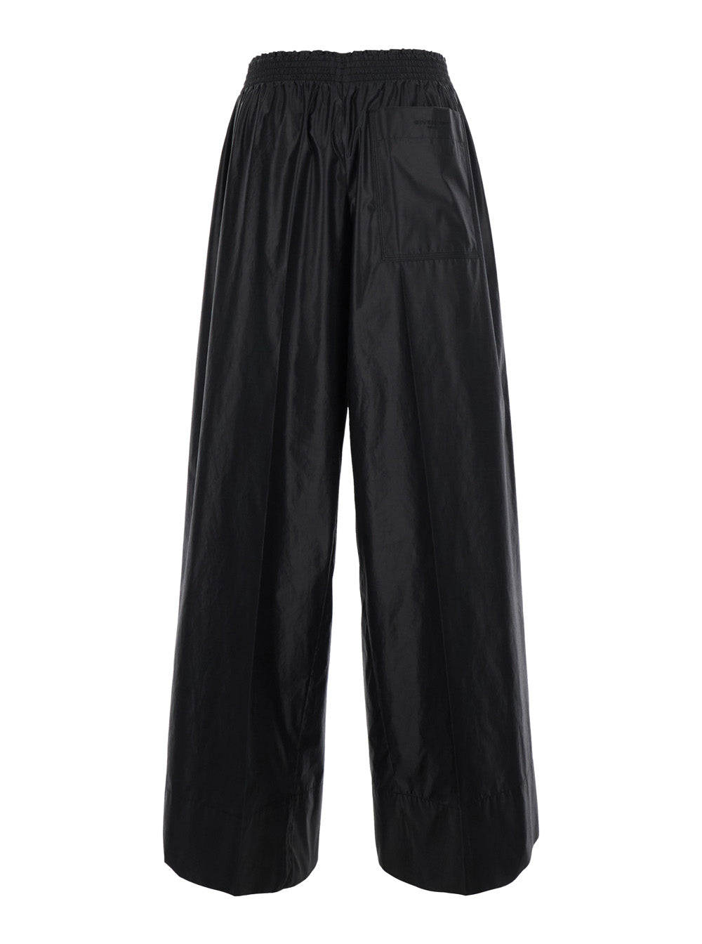 Givenchy Women Pants With Elastic Band In Black Tech Fabric For Women GIVENCHY