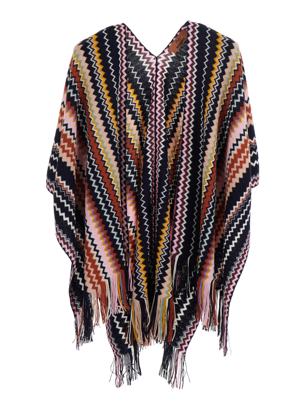 Missoni Women Cape With Hood And Long Sleeves In Tech Fabric Multicolor Women MISSONI