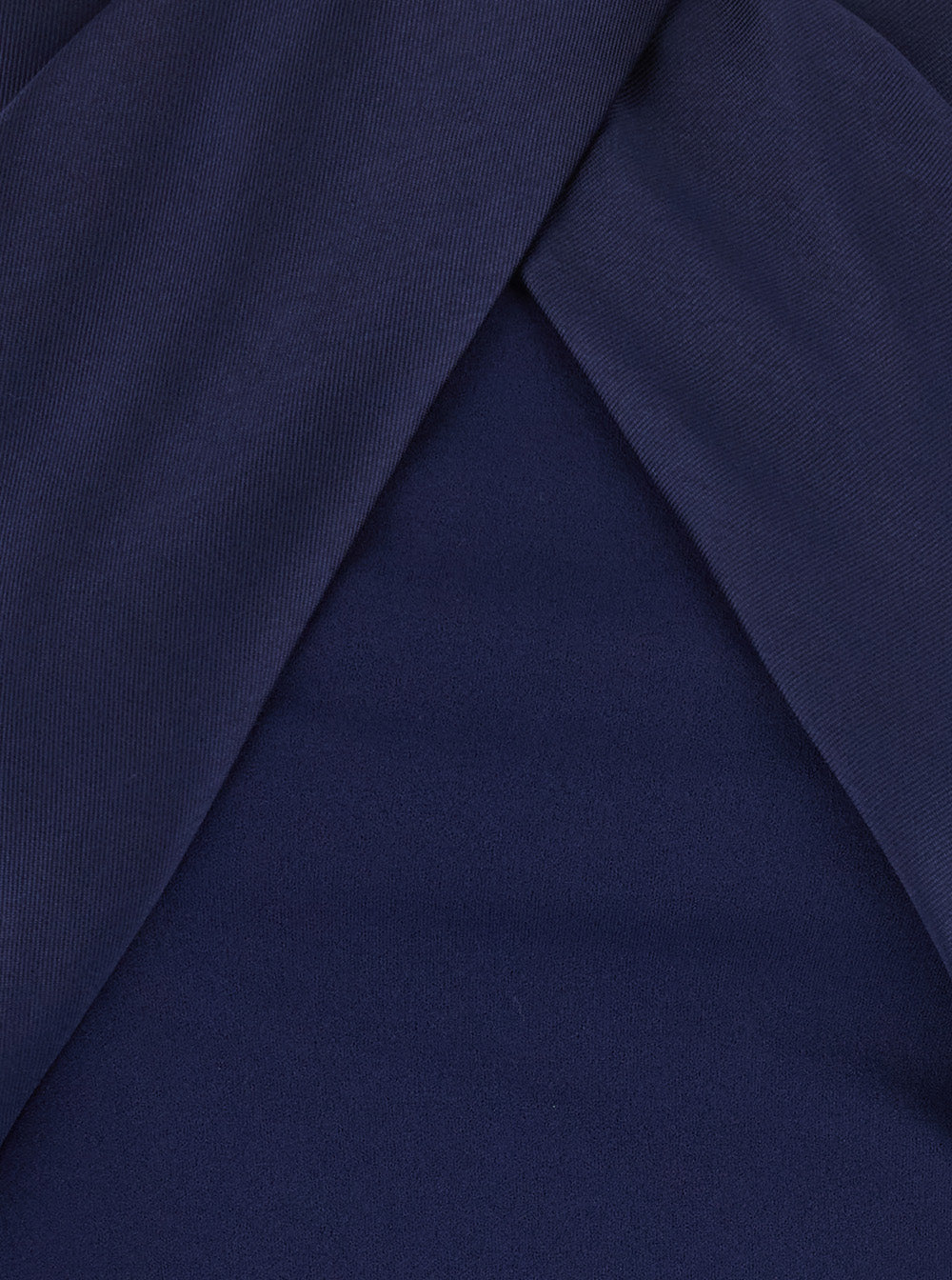 Solace London Women 'Rumi' Blue Long Dress With Crossed Halterneck And Single Slit On The Back In Tech Fabric Women SOLACE LONDON