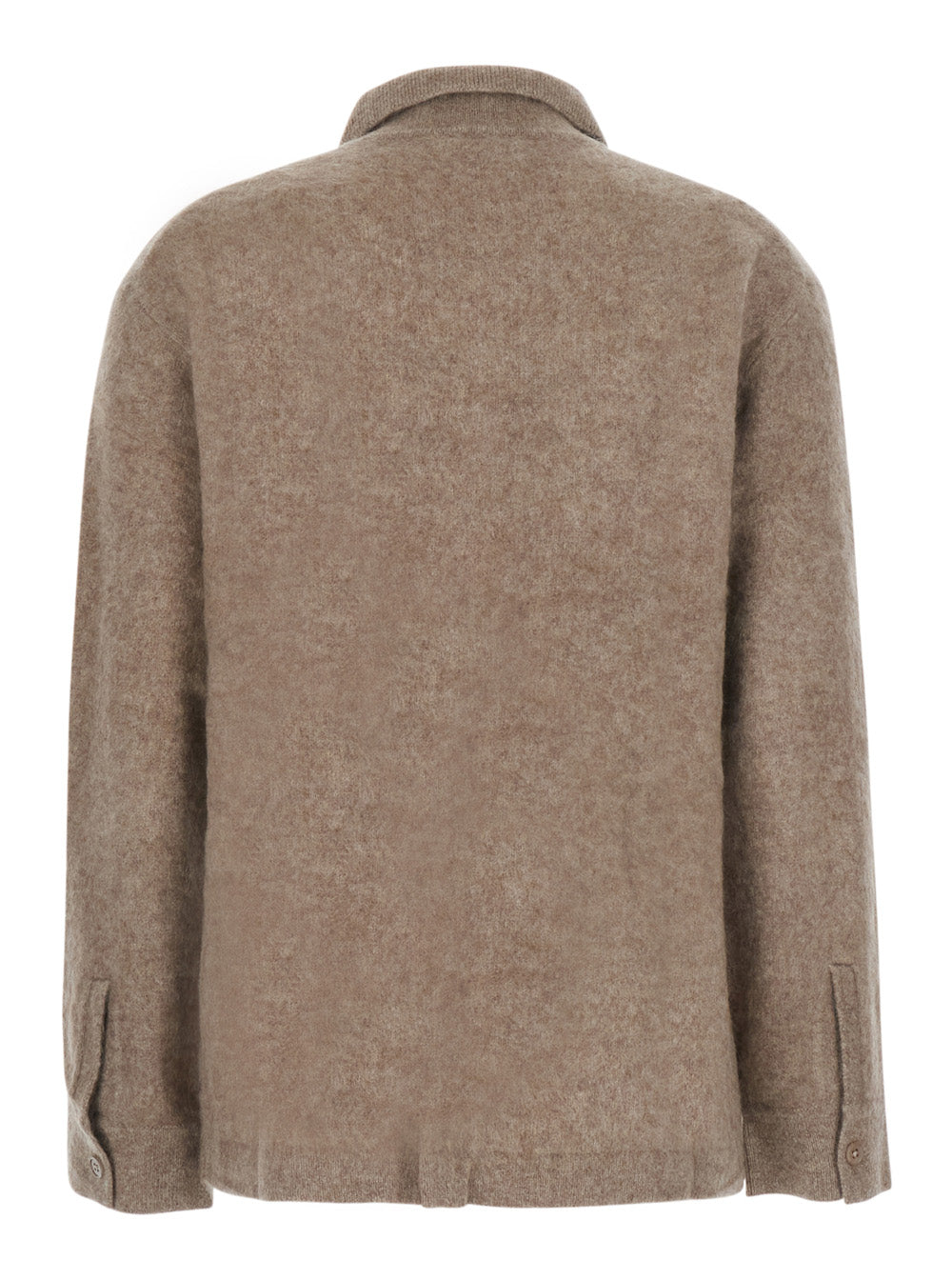 P.A.R.O.S.H. Women Yiak Cardigan With Gray Wool And Yak For Women P.A.R.O.S.H.