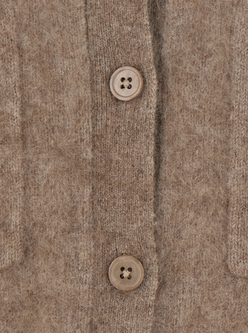 P.A.R.O.S.H. Women Yiak Cardigan With Gray Wool And Yak For Women P.A.R.O.S.H.