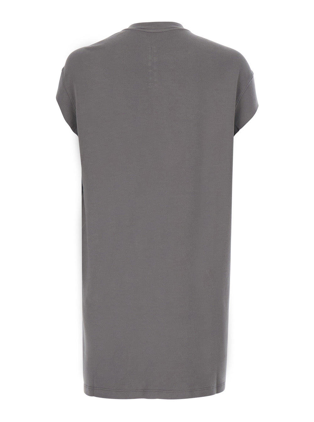 Rick Owens Men T-Shirt Rick S Jumbo With Short Sleeves And Round Neck In Gray Unisex RICK OWENS
