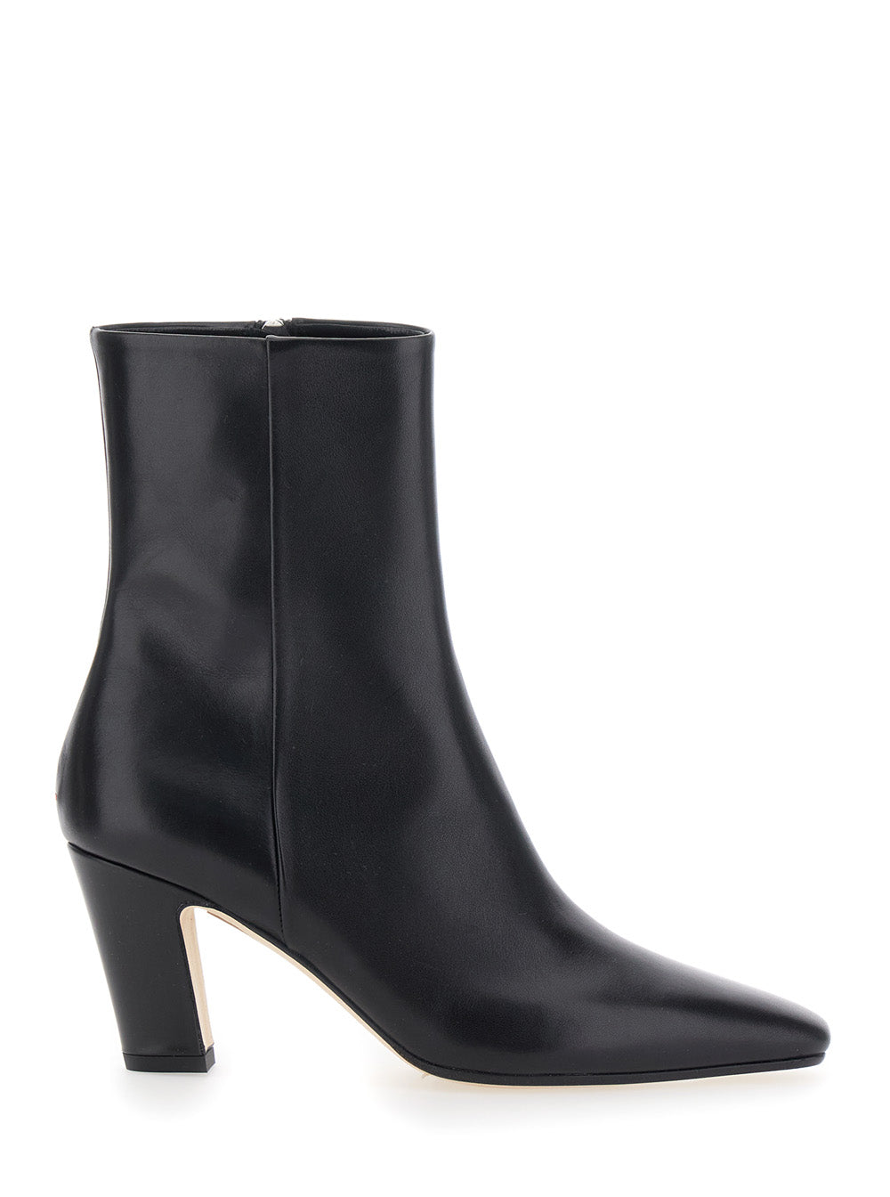 Aeyde Women Black Calfskin Maris Ankle Boots Unisex AEYDE