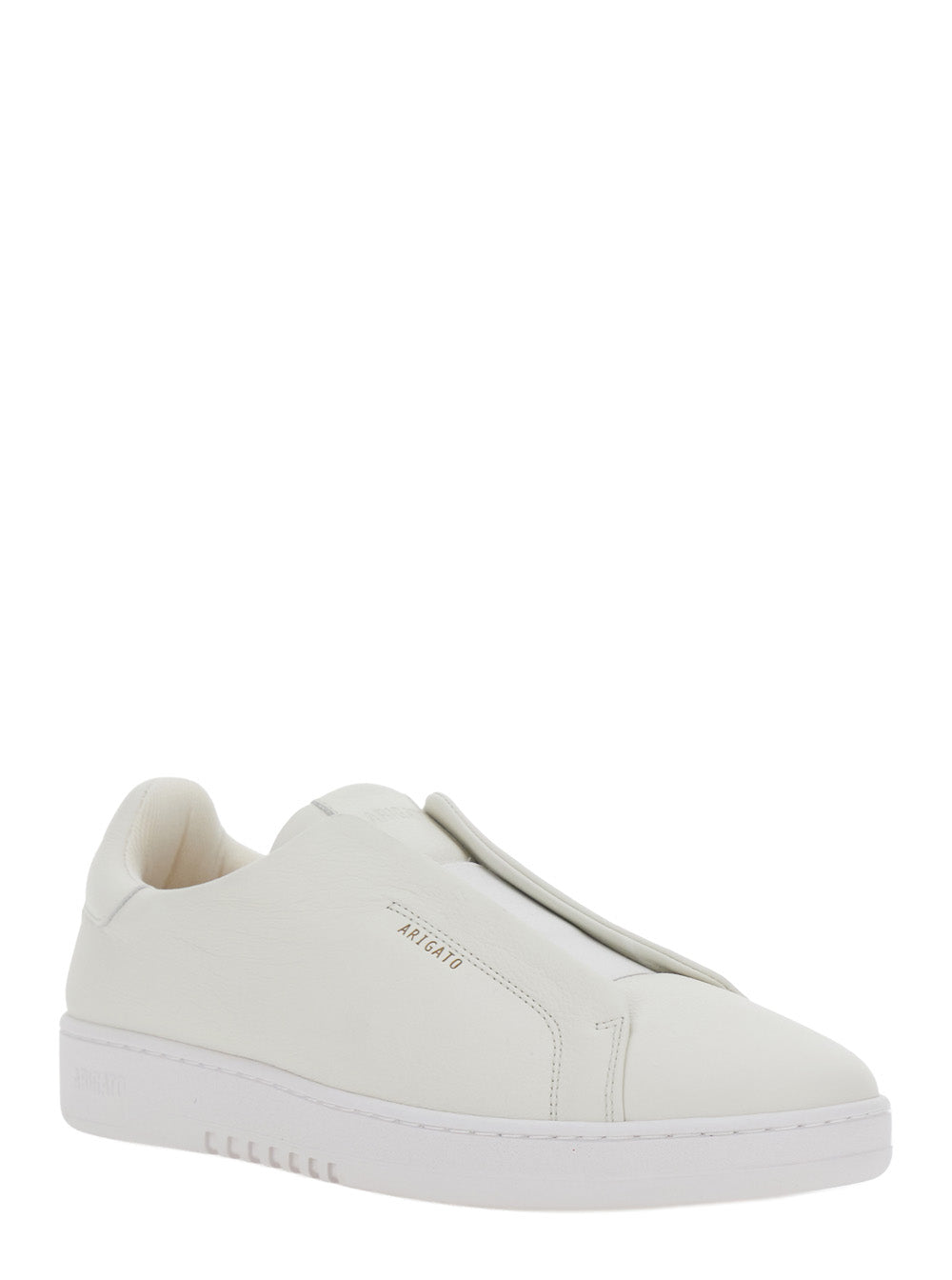 Axel Arigato Men Dice Laceless Sneaker With Rubber Sole And Beige Details, Unisex AXEL ARIGATO