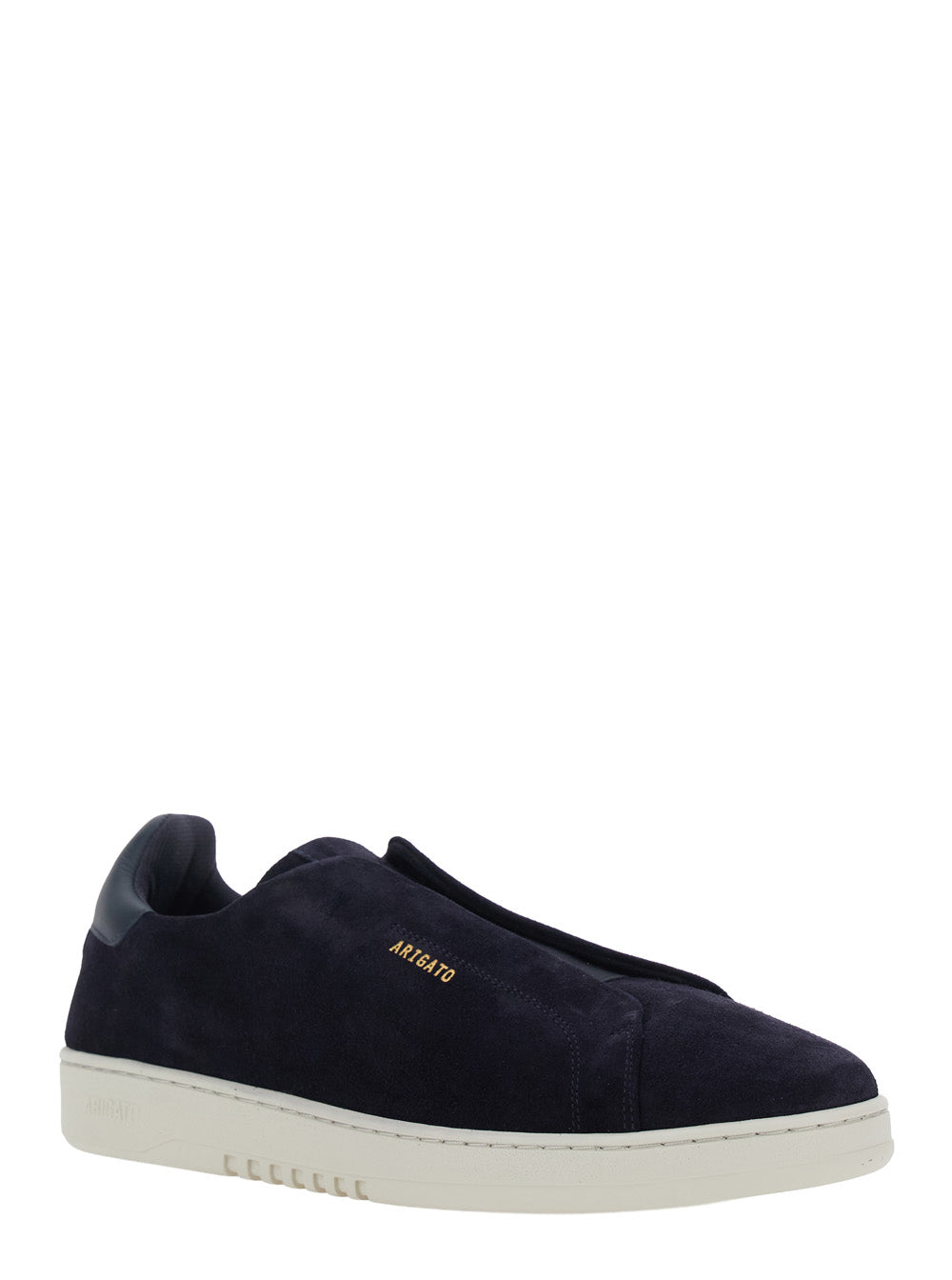 Axel Arigato Men Dice Laceless Sneaker With Leather Upper And Blue Rubber Sole Unisex AXEL ARIGATO