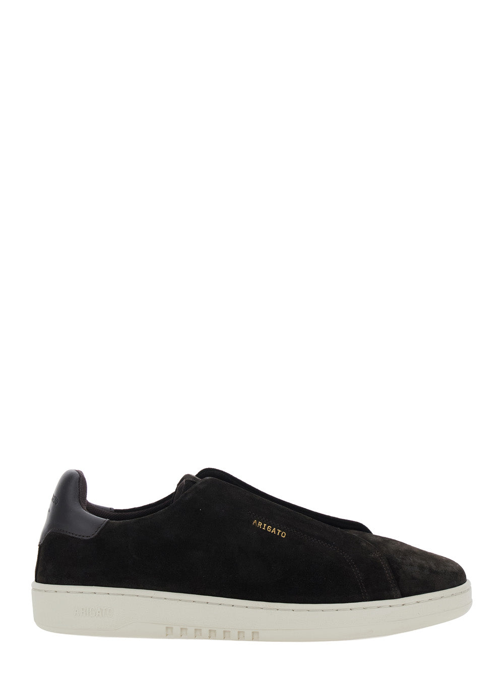 Axel Arigato Men Dice Laceless Sneaker With Rubber Sole And Leather Upper Brown Men AXEL ARIGATO