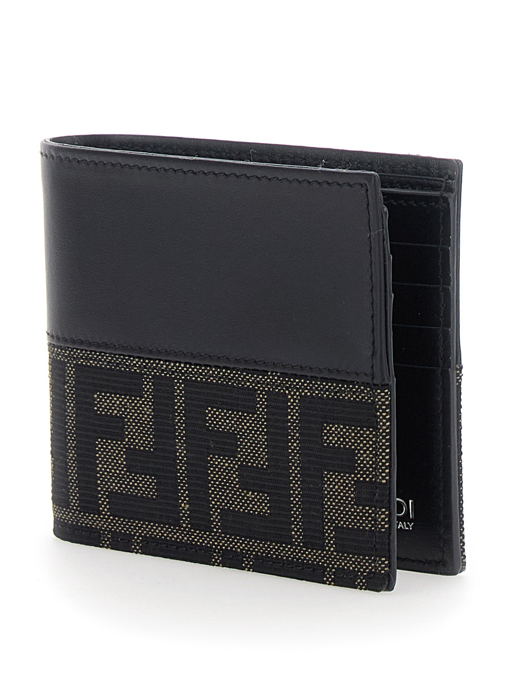 Fendi Men Ff Canvas + Pelle FENDI