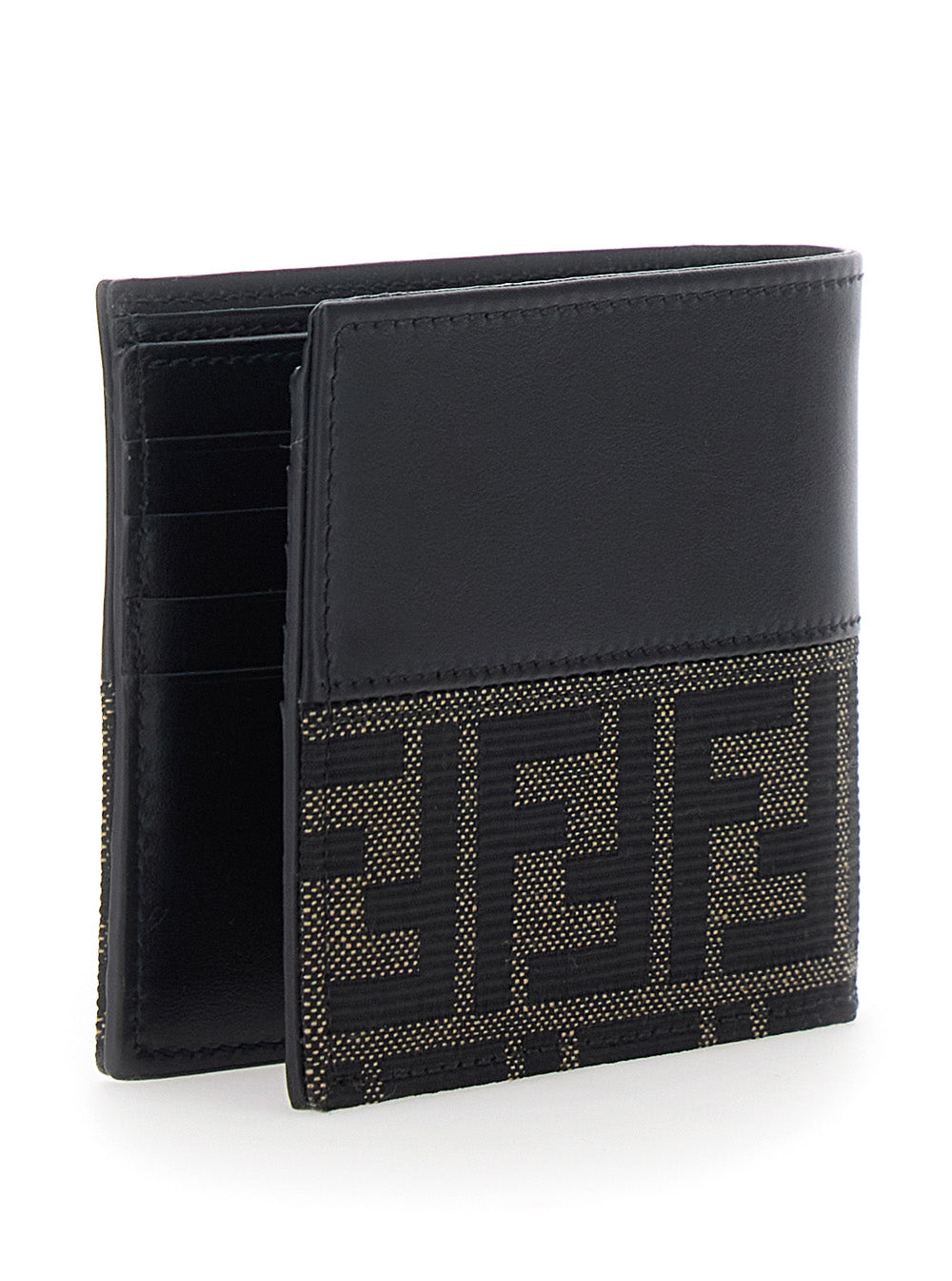 Fendi Men Ff Canvas + Pelle FENDI