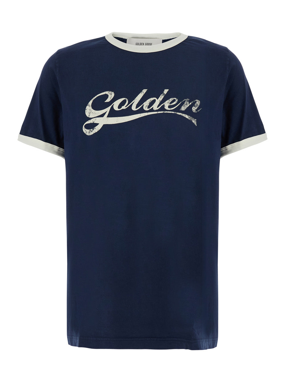 Golden Goose Men Tshirt Anni 79 With Blue Cotton Unisex GOLDEN GOOSE