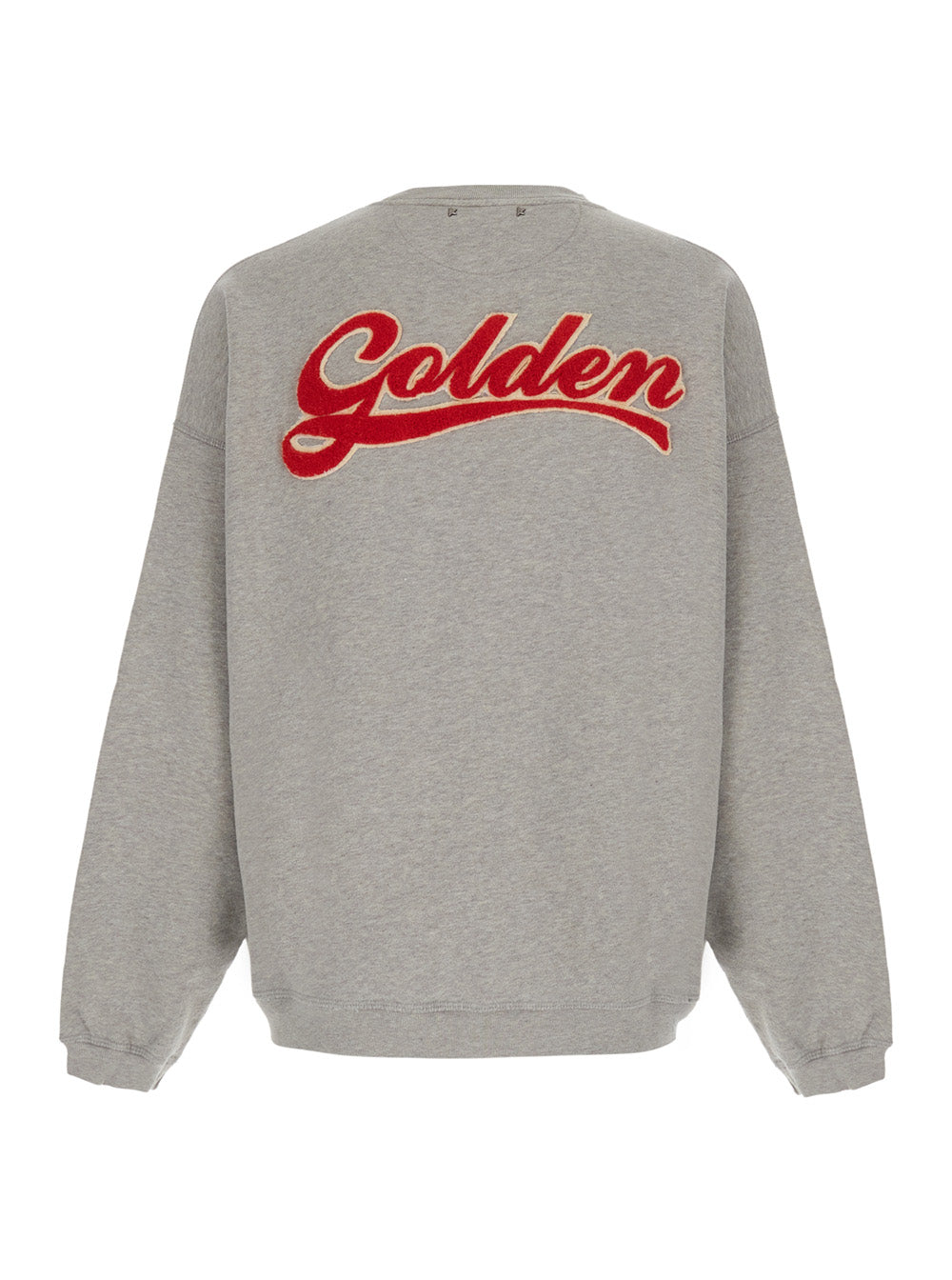 Golden Goose Men Hooded Sweatshirt With Pockets Gray Men GOLDEN GOOSE