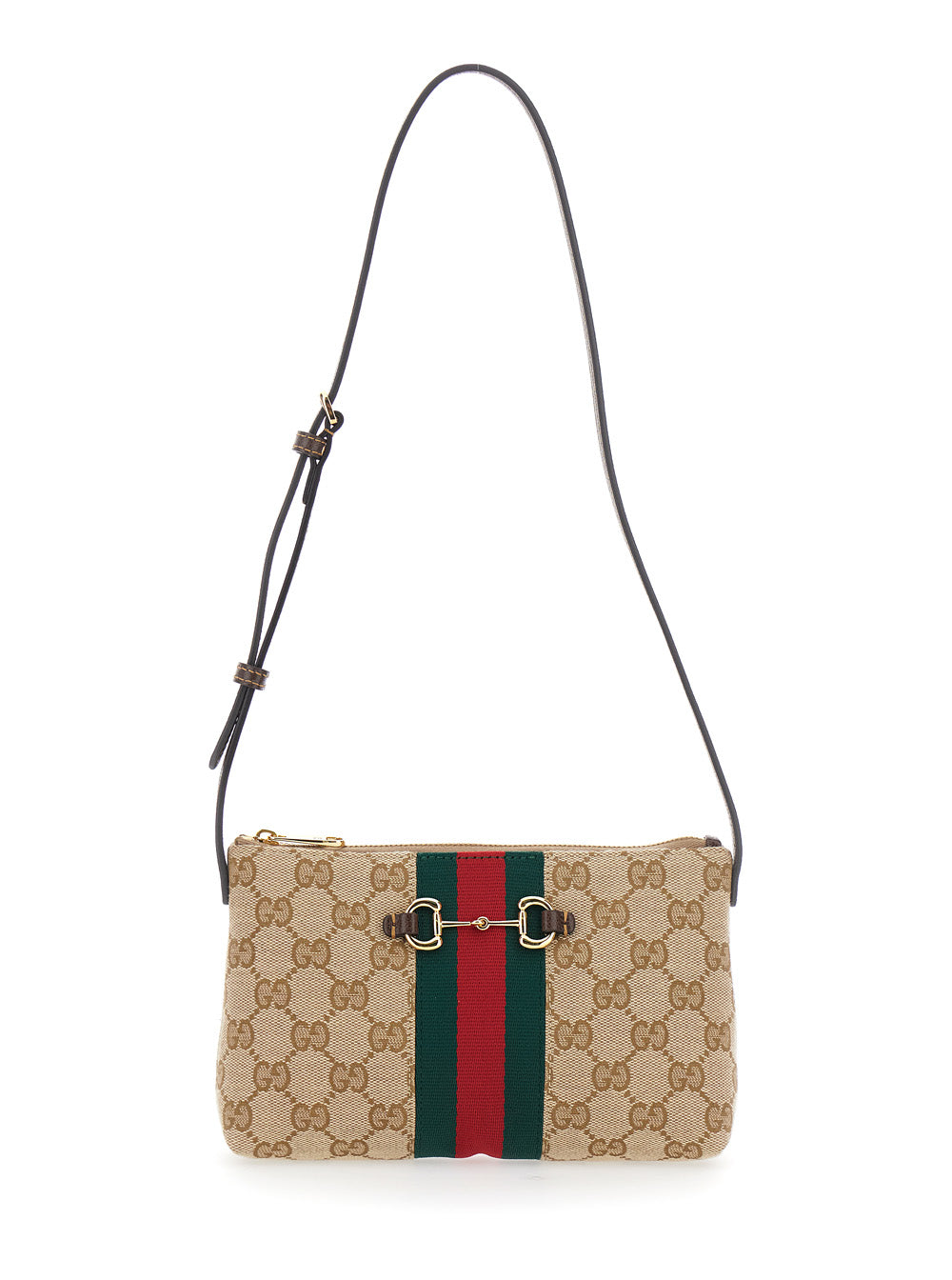 Gucci Women New Horsebit Mini Bag Original Gg Raw GUCCI