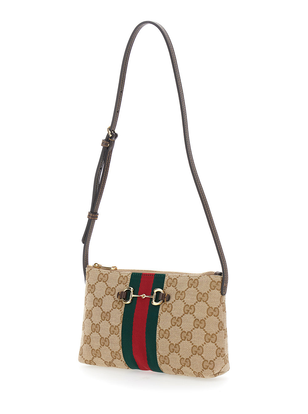 Gucci Women New Horsebit Mini Bag Original Gg Raw GUCCI