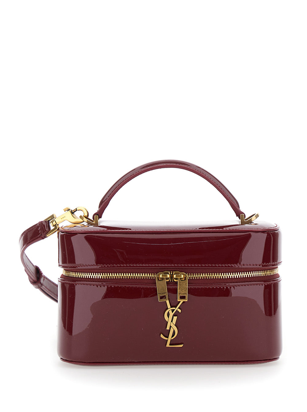 Saint Laurent Women Ysl Pw Vanity Bag W Vernice Seta Soft SAINT LAURENT