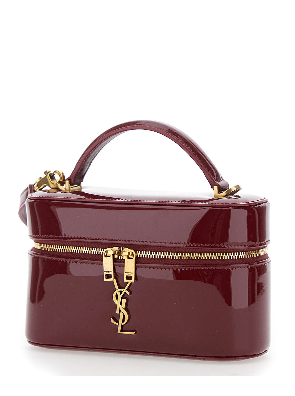 Saint Laurent Women Ysl Pw Vanity Bag W Vernice Seta Soft SAINT LAURENT