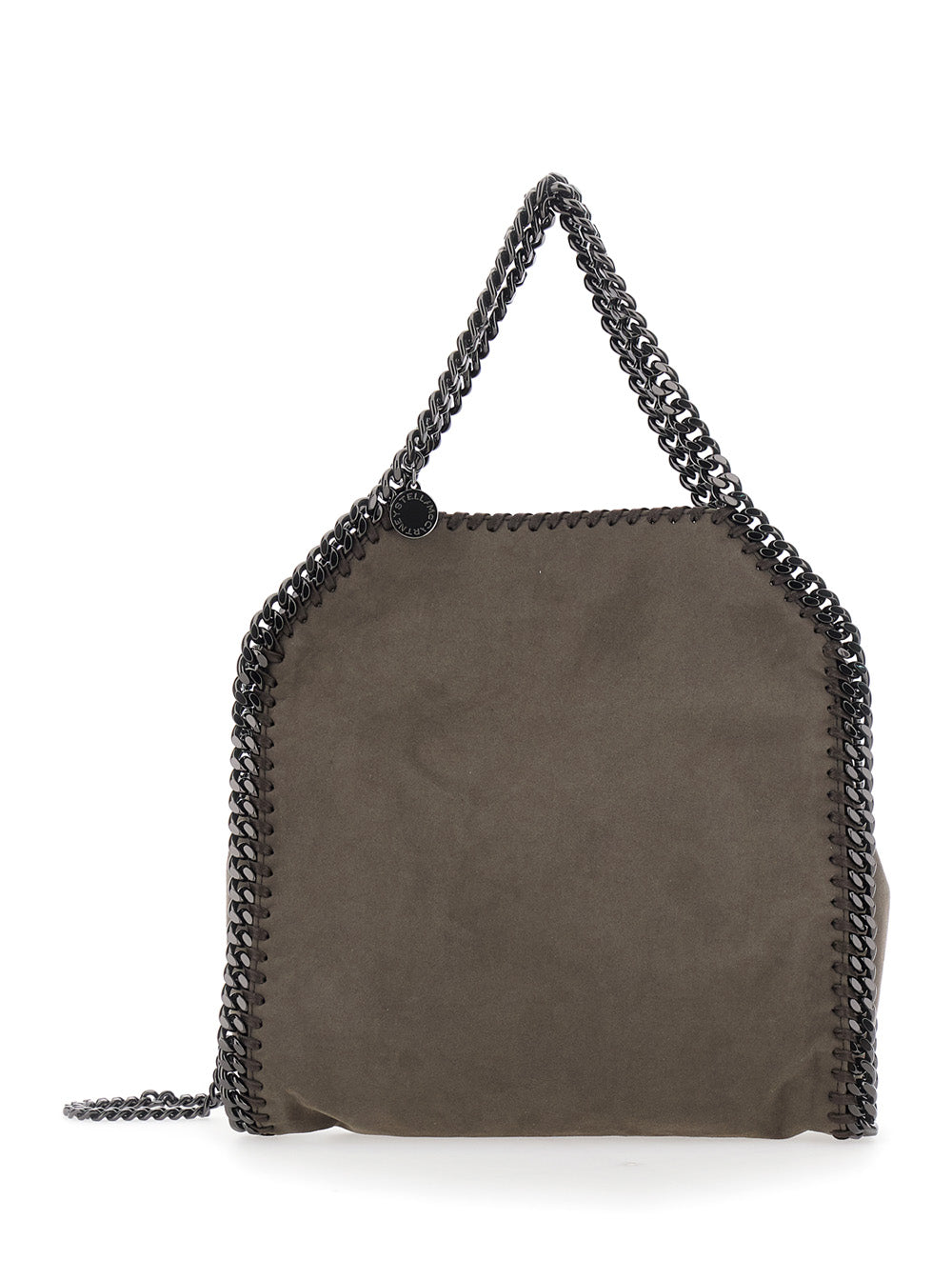 Stella Mccartney Women Falabella Mini Bag Alter Suede With Suede Details, Brown, Woman STELLA MCCARTNEY