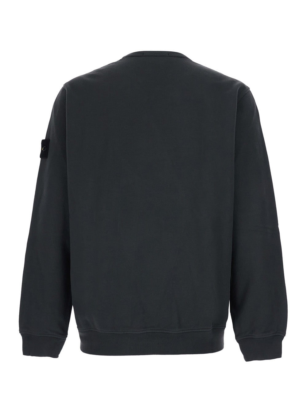 Stone Island Men Gray Hoodie In Cotton For Men STONE ISLAND
