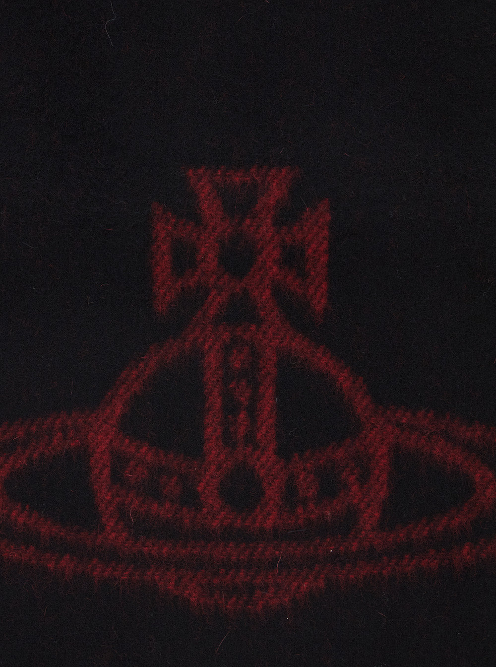 Vivienne Westwood Women Black Scarf With Logo In Tech Fabric For Women VIVIENNE WESTWOOD