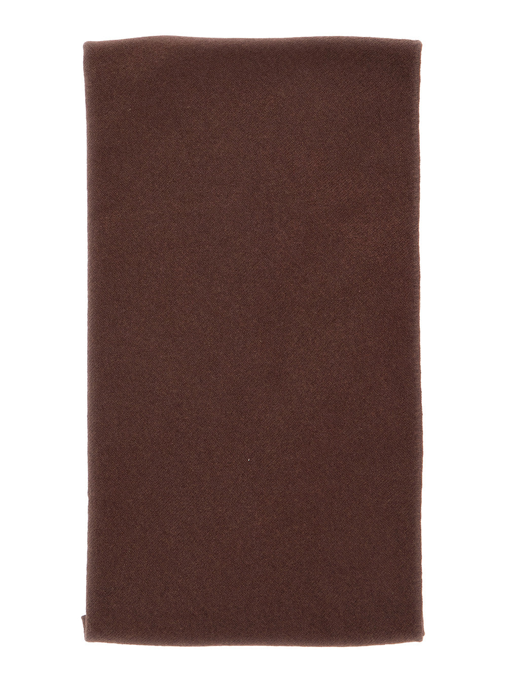Brunello Cucinelli Women Brown Scarf With Applied Monile Detail In Cashmere Women BRUNELLO CUCINELLI