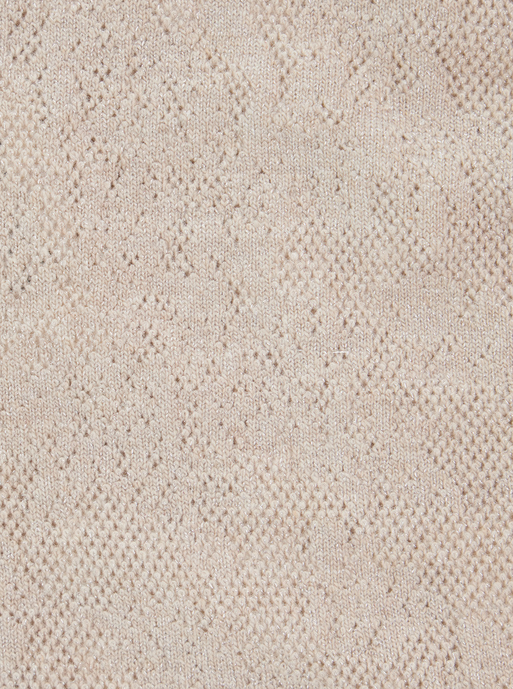 Brunello Cucinelli Women Beige Balaclava Hat With Ribbed Edges In Wool Blend For Women BRUNELLO CUCINELLI