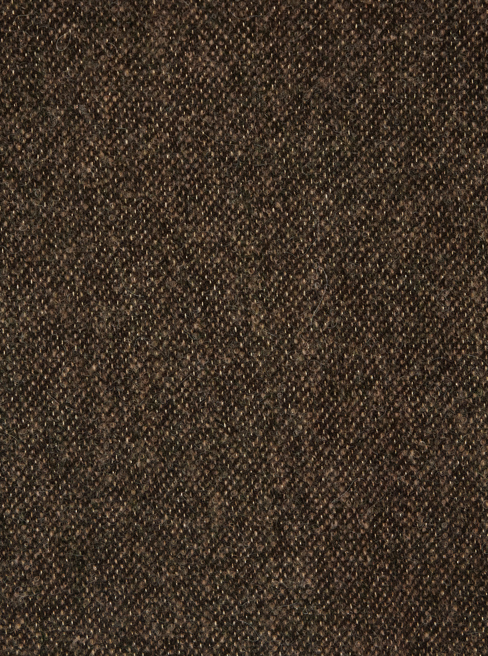 Brunello Cucinelli Women Brown Scarf With Square Design And Fringed Edges In Wool And Cashmere Blend Women BRUNELLO CUCINELLI