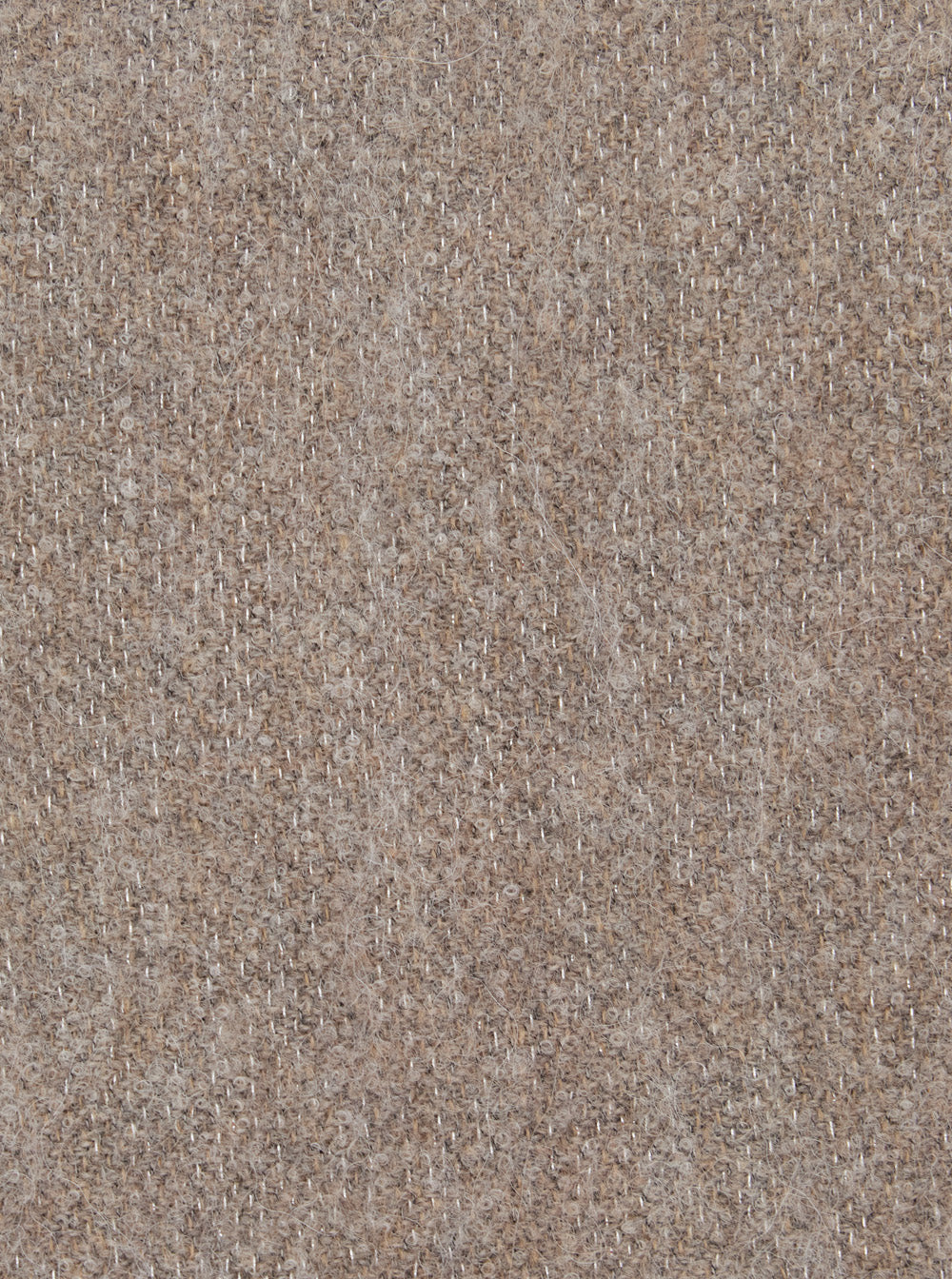 Brunello Cucinelli Women Beige Scarf With Square Design Adn Frayed Edges In Wool And Cashmere Blend Women BRUNELLO CUCINELLI