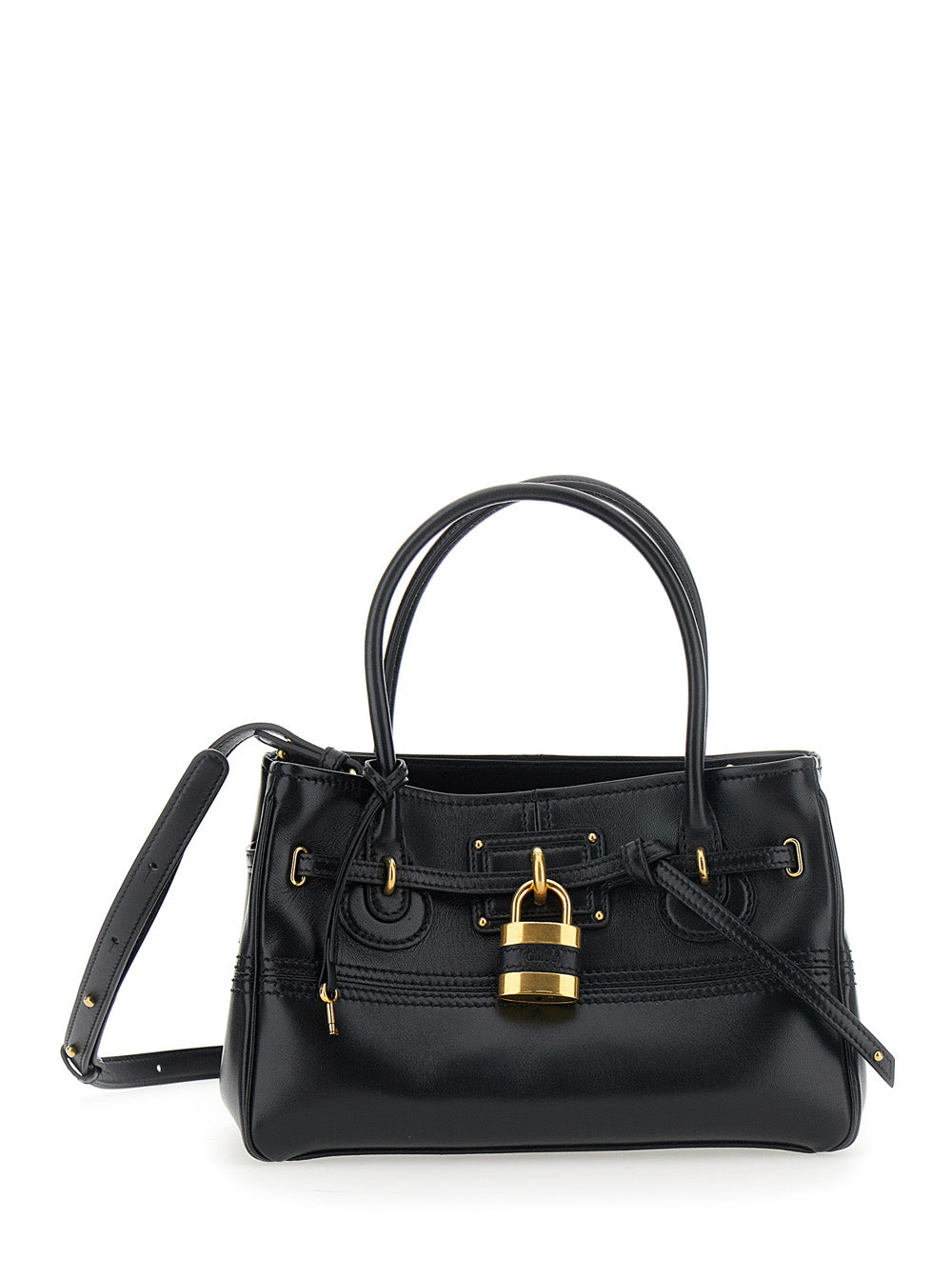 Chloé Women Shoulder Bag 'Paddington Sling' With Black Leather Details CHLOE