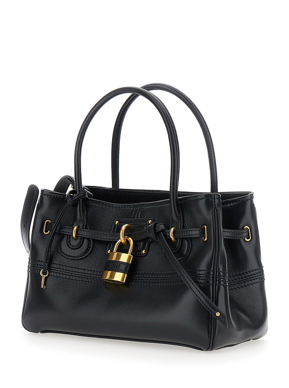 Chloé Women Shoulder Bag 'Paddington Sling' With Black Leather Details CHLOE