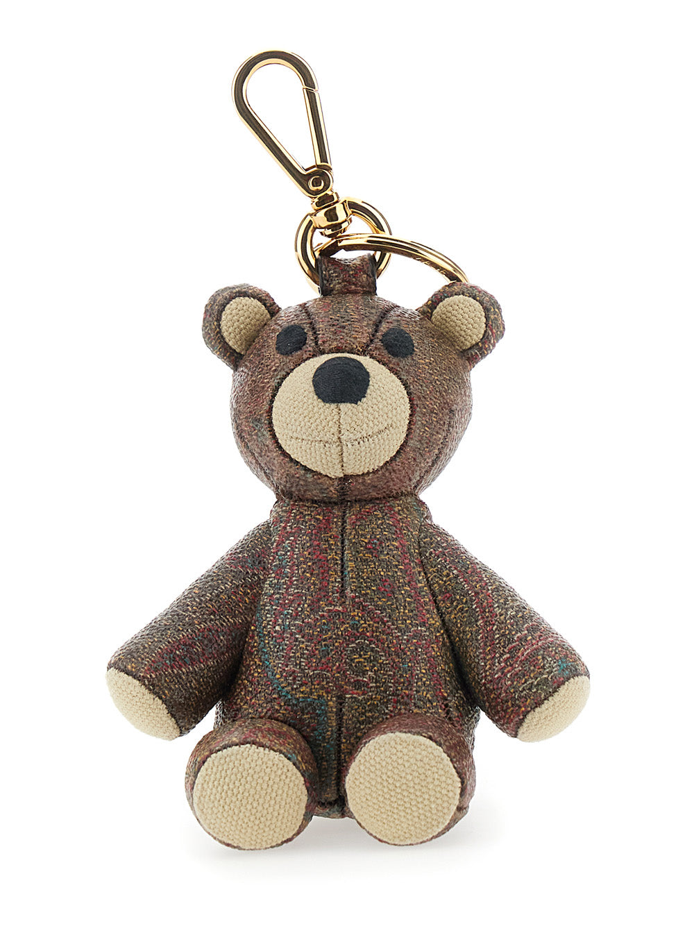 Etro Women Charm Bear Arnica Is An Accessory Made Of Fabric With A Unique Bear Design And Features A Unisex Brown Color. ETRO