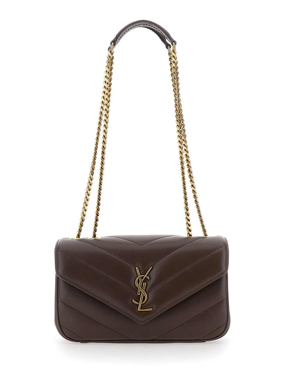 Saint Laurent Women Small Loulou Chain Bag 7 Daytona Lamb Matelasse SAINT LAURENT