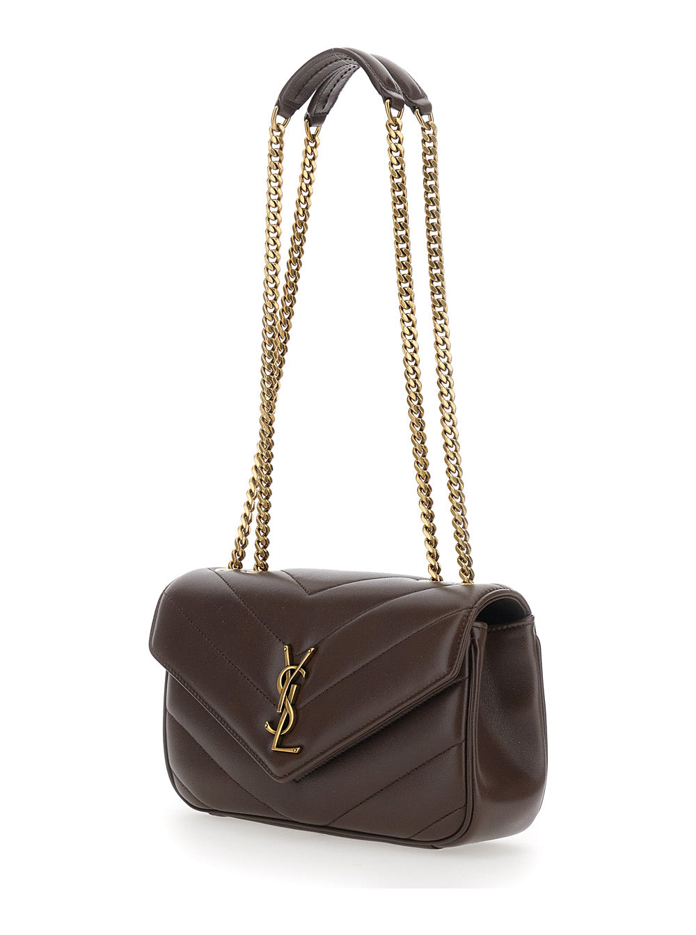 Saint Laurent Women Small Loulou Chain Bag 7 Daytona Lamb Matelasse SAINT LAURENT