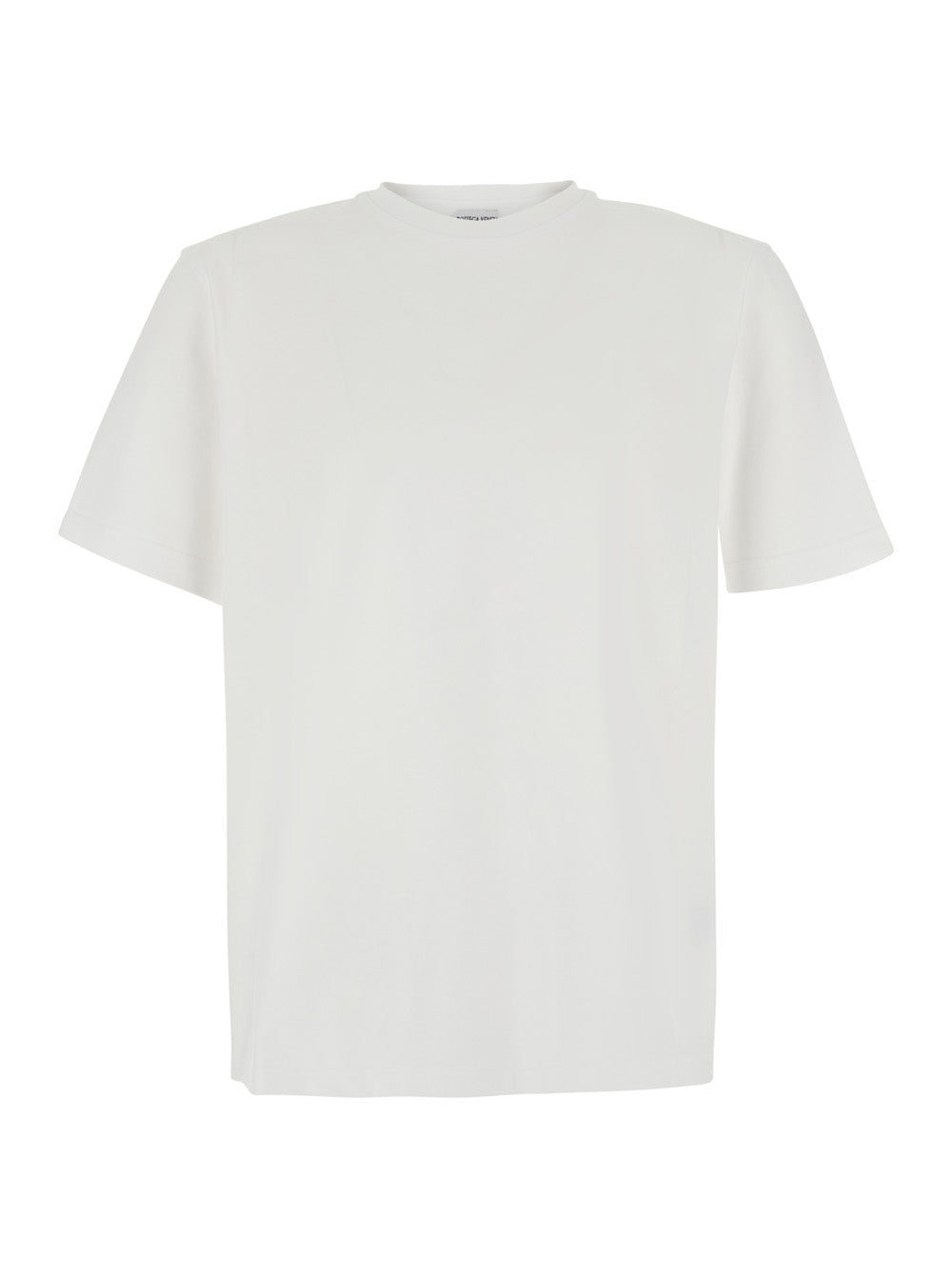 Bottega Veneta Men White Crew Neck T-Shirt In Cotton Jersey For Men BOTTEGA VENETA