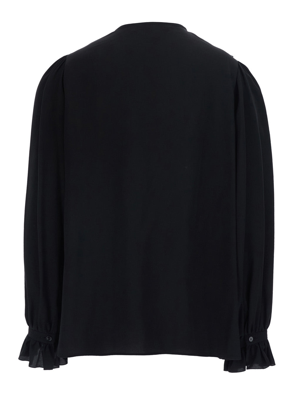 Chloé Women Shirt With Black Silk Front Panel Women CHLOE