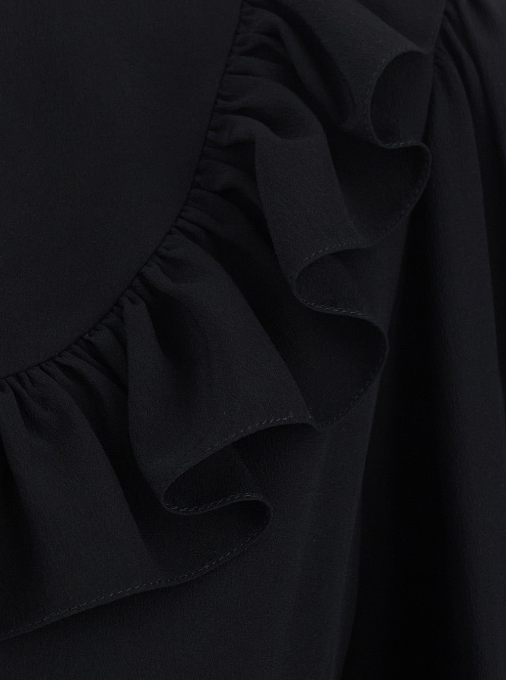 Chloé Women Shirt With Black Silk Front Panel Women CHLOE