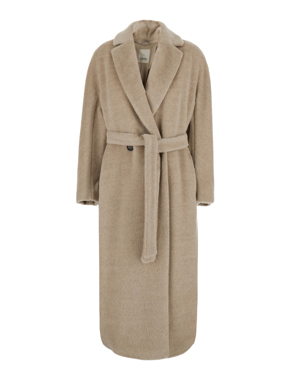 'S Maxmara Women Tabarin Coat With Notched Revers And Pockets In Beige For Women S MAX MARA
