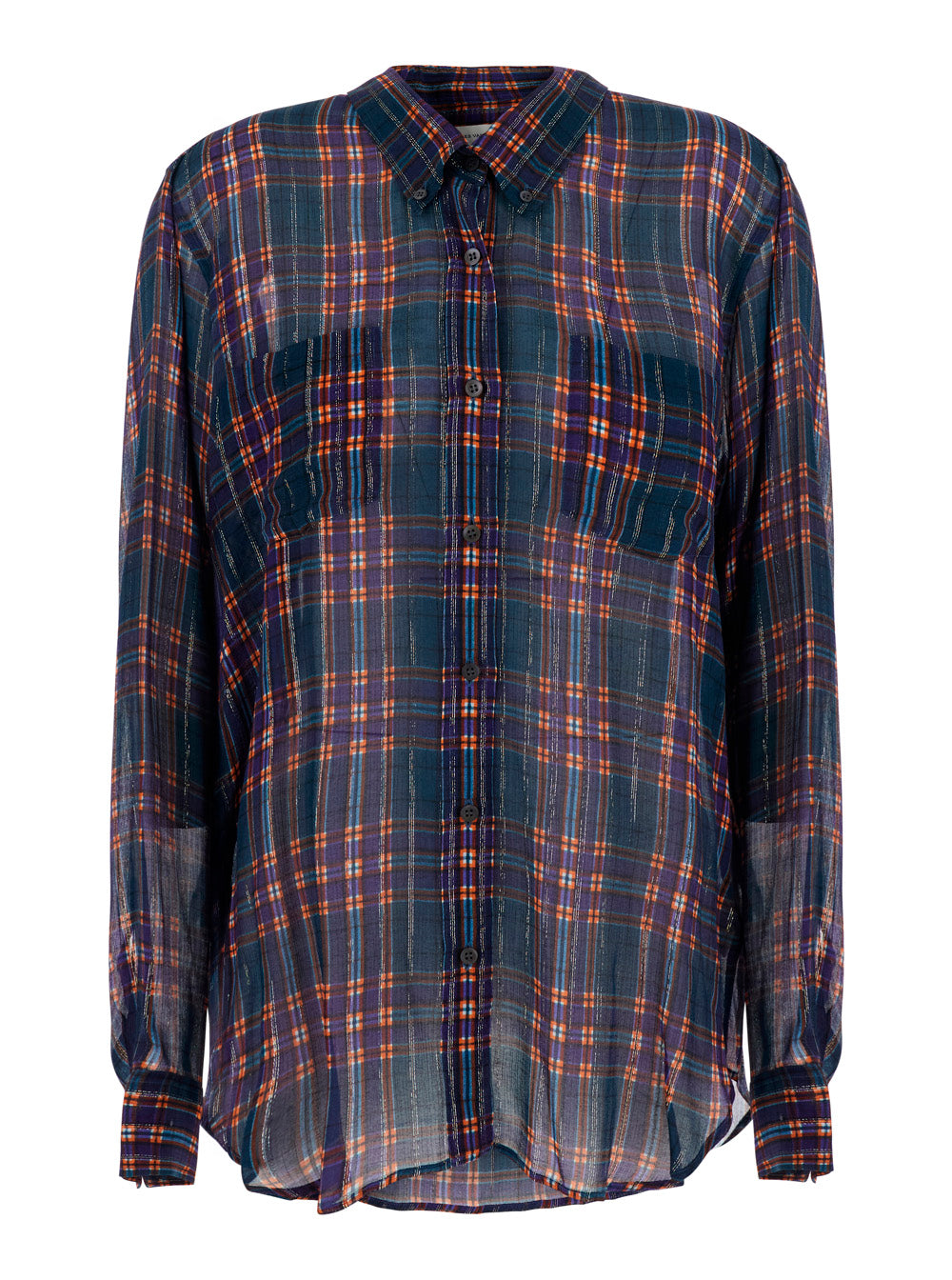 Dries Van Noten Women Shirt Cheers Shirt With Long Sleeves And Classic Collar In Multicolor Cotton Men DRIES VAN NOTEN
