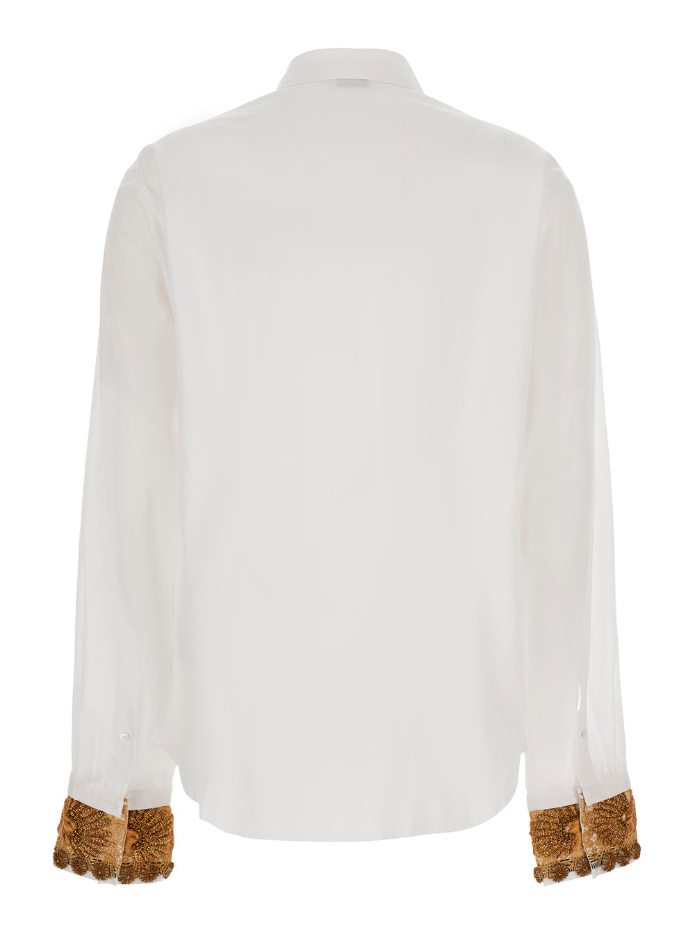 Dries Van Noten Women Chloris Blouse With Long Sleeves And White Collar Woman DRIES VAN NOTEN