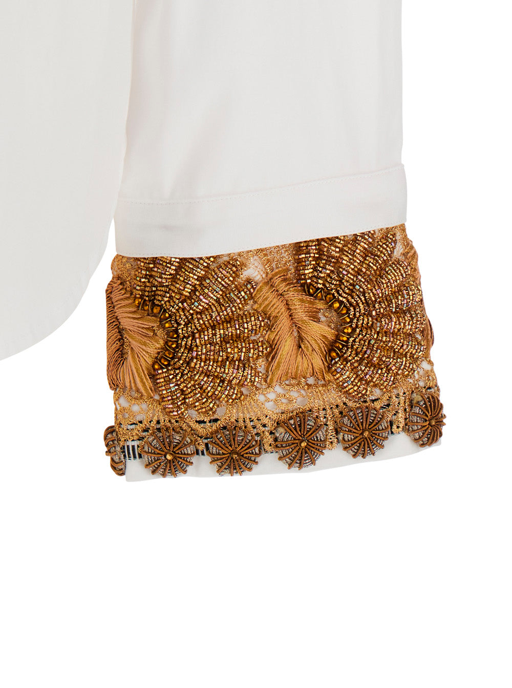 Dries Van Noten Women Chloris Blouse With Long Sleeves And White Collar Woman DRIES VAN NOTEN