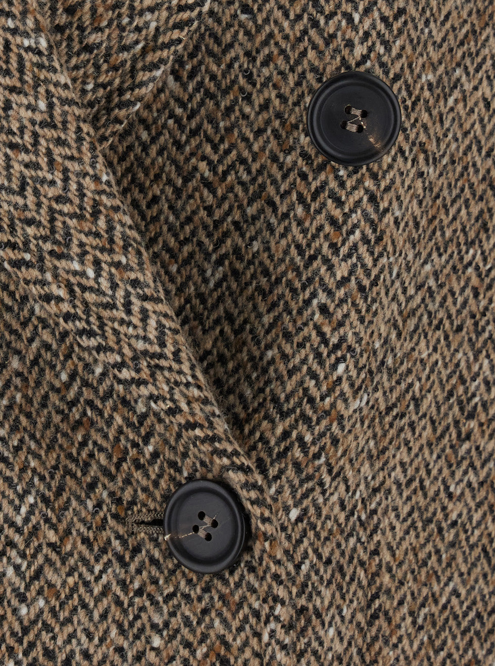 Brunello Cucinelli Women Beige Crop Jacket With Peak Revers In Virgin Wool Blend For Women BRUNELLO CUCINELLI