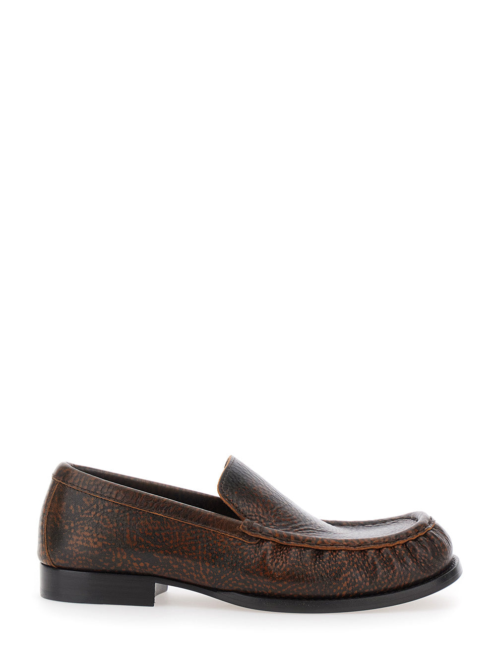 Dries Van Noten Women Loafers With Brown Calf Details For Men DRIES VAN NOTEN