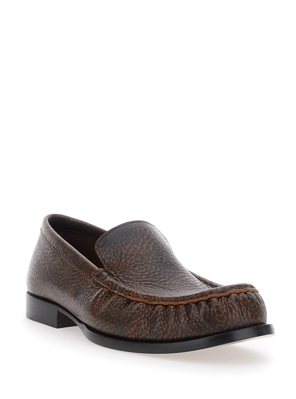 Dries Van Noten Women Loafers With Brown Calf Details For Men DRIES VAN NOTEN