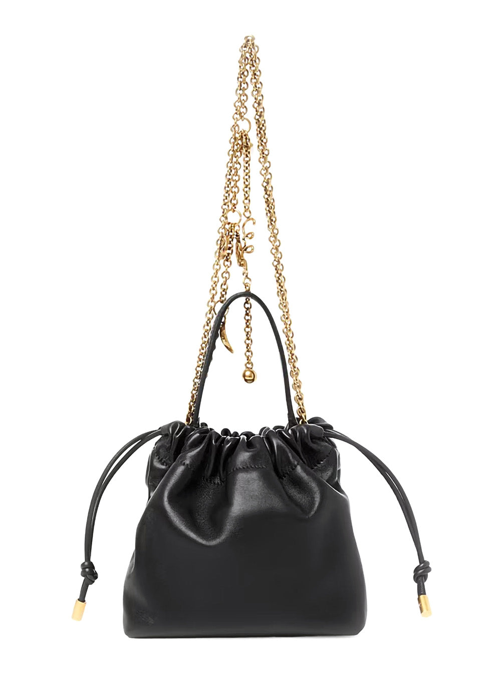 Chloé Women Handbag With Triomphe Plaque On The Front In Black Leather For Women CHLOE