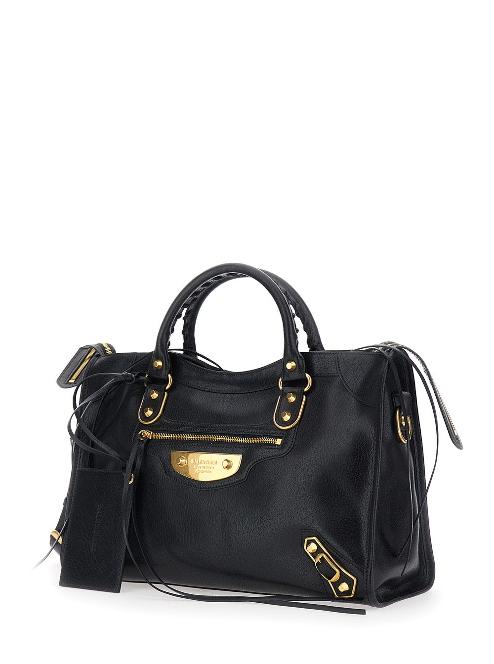 Balenciaga Women Le City Uptown Bag Medium In Supple Goat BALENCIAGA
